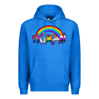 True Royal Human pride Premium Hoodie - FaDigitalArtStudio