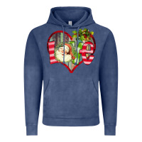 Vintage Denim Love Christmas Santa Vintage Hoodie - Bettercallsaul