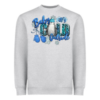 Heather Grey baby its cold outside Heavyweight Sweatshirt - CowGirlArtShop