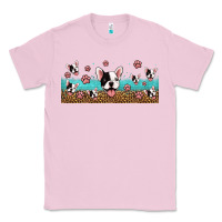 Bubblegum Pink french bulldogs Classic Tee - Jasminsmagicworld
