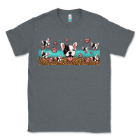 Charcoal Heather french bulldogs Classic Tee - Jasminsmagicworld