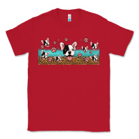 Red french bulldogs Classic Tee - Jasminsmagicworld