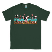 Sports Green french bulldogs Classic Tee - Jasminsmagicworld