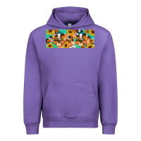 Tulip Cow fall pumpkin Urban Hoodie - Artiststas