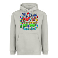 Moon Dust my child may be non verbal but this papa ain't Heavyweight Hoodie - LillyAllenDesigns