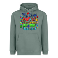 Sage my child may be non verbal but this papa ain't Heavyweight Hoodie - LillyAllenDesigns