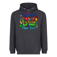 Smoke my child may be non verbal but this papa ain't Heavyweight Hoodie - LillyAllenDesigns