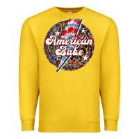 Lemon Western American Babe Patriotic Premium Sweatshirt - LillyAllenDesigns