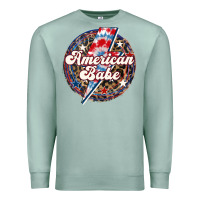 Seafoam Western American Babe Patriotic Premium Sweatshirt - LillyAllenDesigns