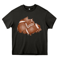 Asphalt football patch Heavy Core Tee - AdoDesignShop