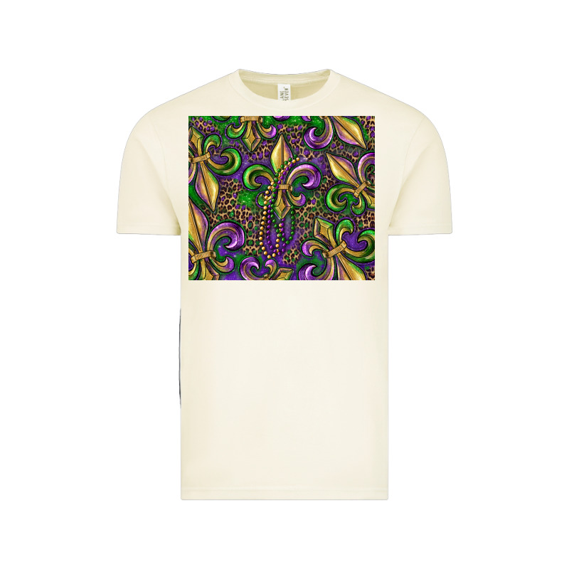 Mardi Gras Fleur De Lis Vintage Tee by RanaPortraitStore | Teevron