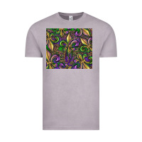 Vintage Zinc mardi gras fleur de lis Vintage Tee - RanaPortraitStore