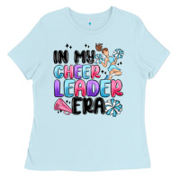 Baby Blue in my cheer leader era Ladies Tee - MaliasSmallBusiness