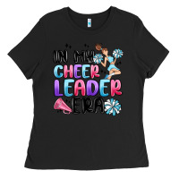 Black in my cheer leader era Ladies Tee - MaliasSmallBusiness