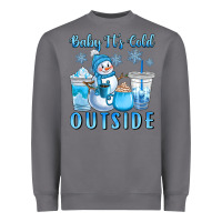 Storm baby it's cold outside Heavyweight Sweatshirt - CowGirlArtShop