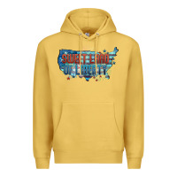 Antique Gold Sweet land of liberty Premium Hoodie - FaDigitalArtStudio