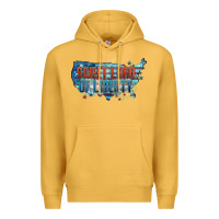 Mustard Sweet land of liberty Premium Hoodie - FaDigitalArtStudio