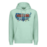 Seafoam Sweet land of liberty Premium Hoodie - FaDigitalArtStudio