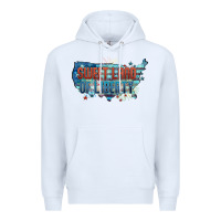 White Sweet land of liberty Premium Hoodie - FaDigitalArtStudio