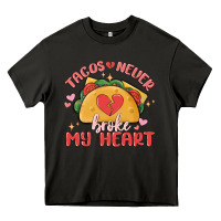 Asphalt tacos never broke my heart Heavy Core Tee - MaliasSmallBusiness