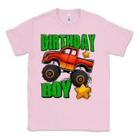 Bubblegum Pink birthday boy monster truck Classic Tee - Jasminsmagicworld
