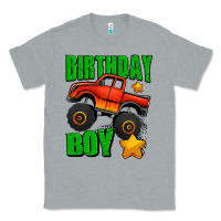Heather Grey birthday boy monster truck Classic Tee - Jasminsmagicworld