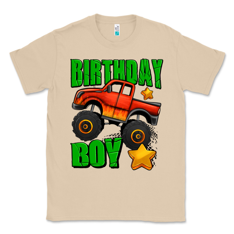 Birthday Boy Monster Truck Classic Tee by Jasminsmagicworld | Teevron