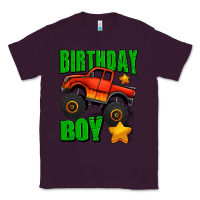 Plum birthday boy monster truck Classic Tee - Jasminsmagicworld