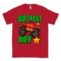 Red birthday boy monster truck Classic Tee - Jasminsmagicworld