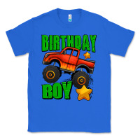True Royal birthday boy monster truck Classic Tee - Jasminsmagicworld