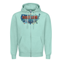 Seafoam Sweet land of liberty Zipper Hoodie - FaDigitalArtStudio