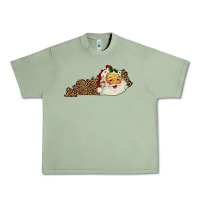 Oil Green Kentucky Santa Urban Heavy Tee - Bettercallsaul