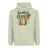 Matcha santas cutest elf Heavyweight Hoodie - CowhideDigitalArt