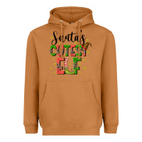 Meerkat santas cutest elf Heavyweight Hoodie - CowhideDigitalArt