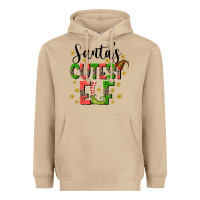 Mushroom santas cutest elf Heavyweight Hoodie - CowhideDigitalArt