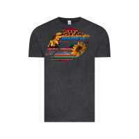 Vintage Black Aztec Sunflower Lips Vintage Tee - Bettercallsaul