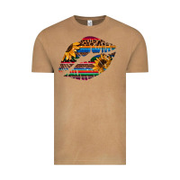 Vintage Camel Aztec Sunflower Lips Vintage Tee - Bettercallsaul