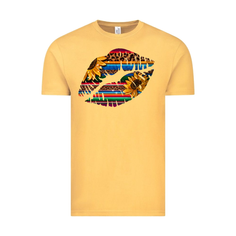Aztec Sunflower Lips Vintage Tee by Bettercallsaul | Teevron