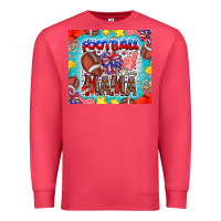 Cardinal Football Mama Premium Sweatshirt - CowhideDigitalArt