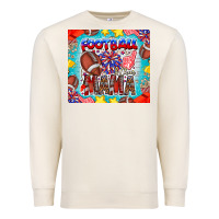 Sandshell Football Mama Premium Sweatshirt - CowhideDigitalArt