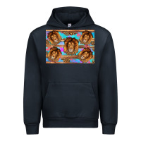Navy lion Urban Hoodie - Artiststas