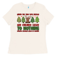 Bone where the tree tops glisten Ladies Tee - MaliasSmallBusiness