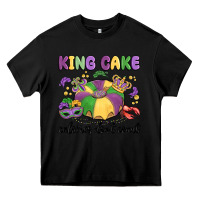 Black king cake calories don't count Heavy Core Tee - MaliasSmallBusiness