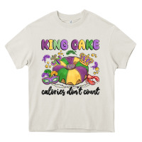 Cream king cake calories don't count Heavy Core Tee - MaliasSmallBusiness