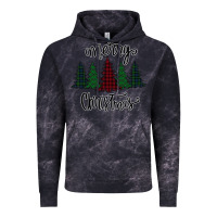 Cloud Black Merry Christmas Trees Vintage Hoodie - Bettercallsaul