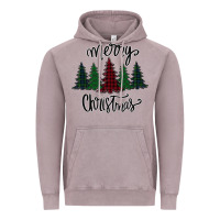 Vintage Zinc Merry Christmas Trees Vintage Hoodie - Bettercallsaul
