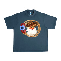 Midnight Navy Cowboy Santa Urban Heavy Tee - Bettercallsaul