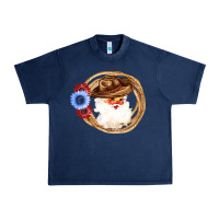 Navy Cowboy Santa Urban Heavy Tee - Bettercallsaul