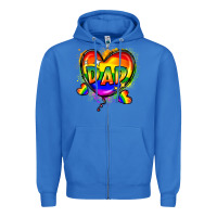 True Royal Dad pride Zipper Hoodie - FaDigitalArtStudio