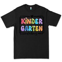 Black kinder garten vibes Premium Tee - MaliasSmallBusiness